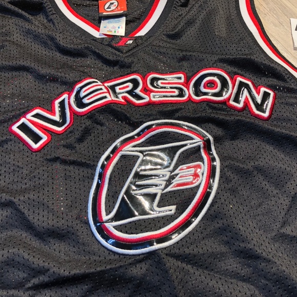 Reebok Men XLarge Allen Iverson I3 NBA Jersey XL - Picture 3 of 8